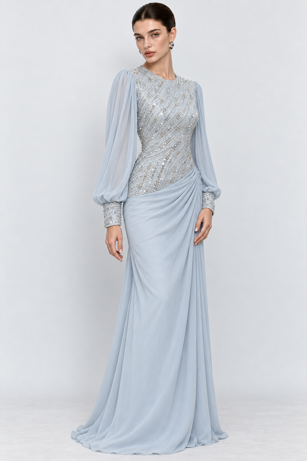 The Seraphina Cape Gown