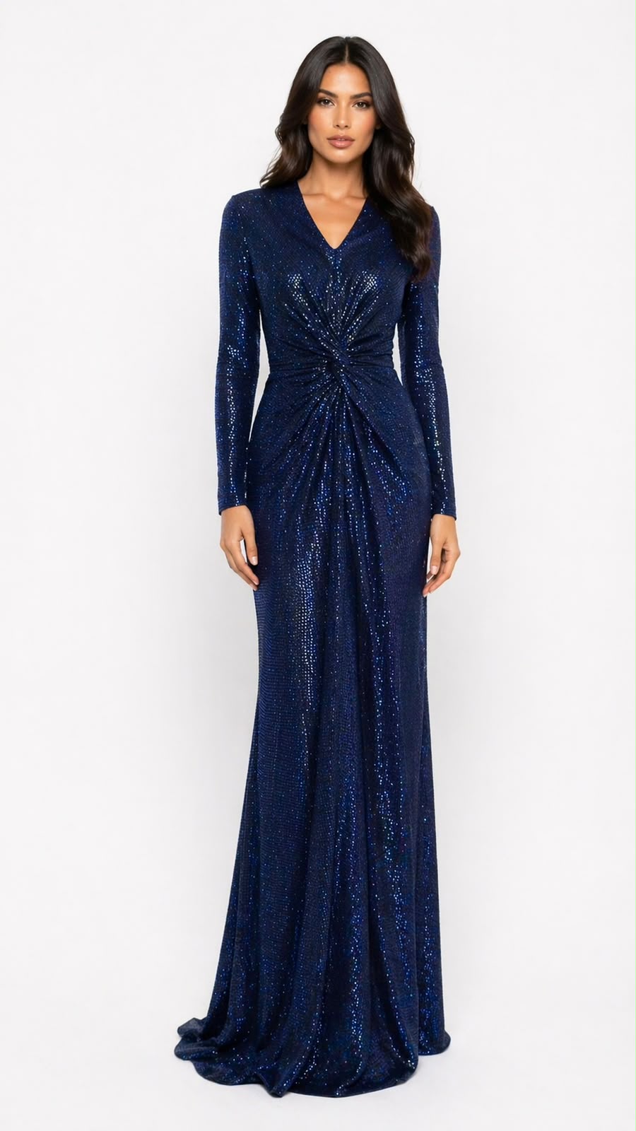 Glitter Knot Gown