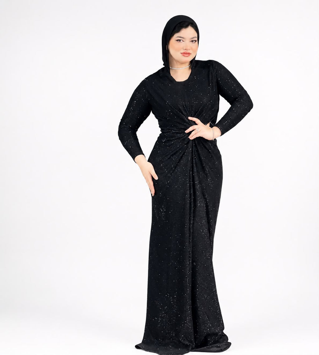 Glitter Knot Gown