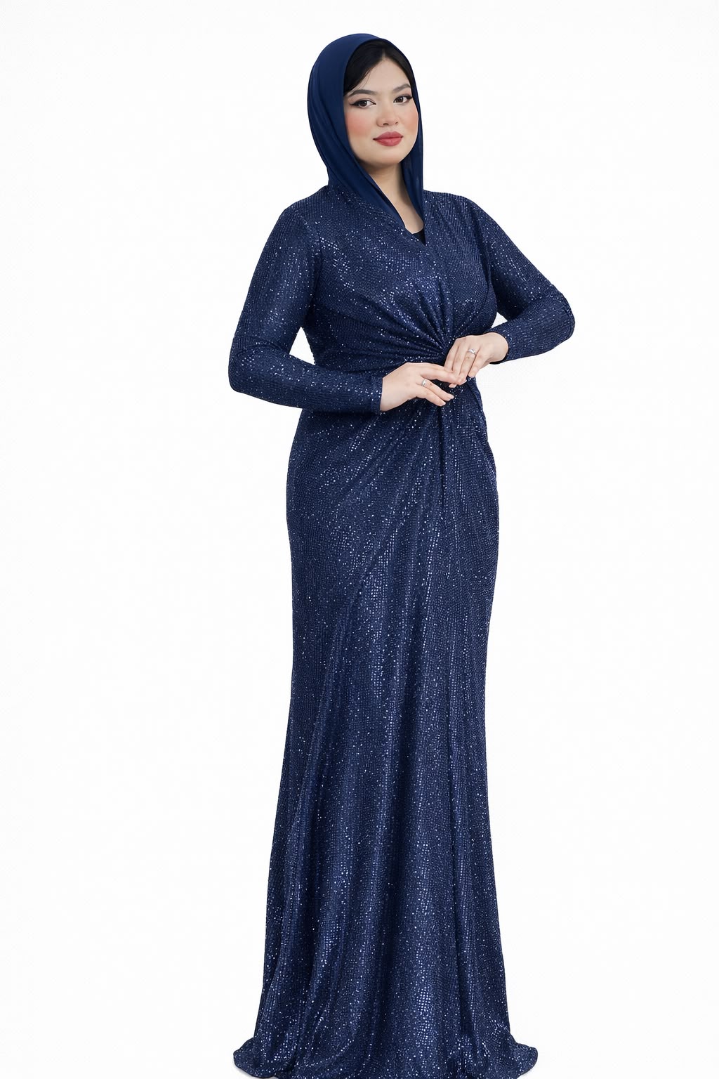Glitter Knot Gown