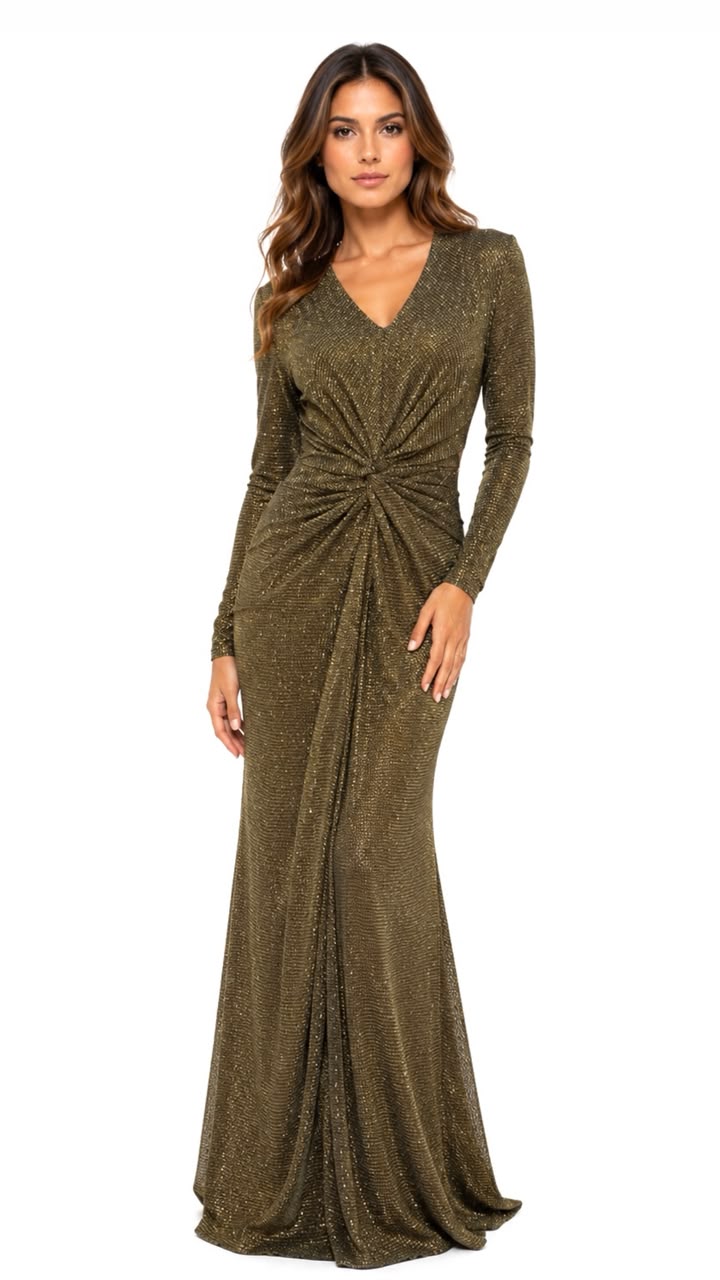 Glitter Knot Gown